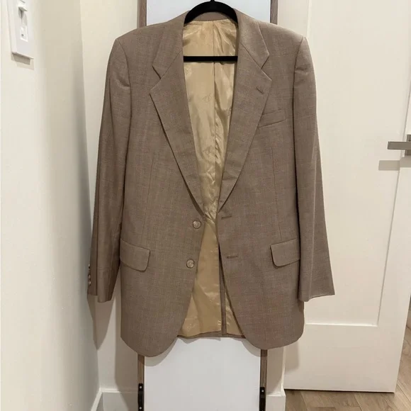 Men's Valentino Tan Blazer and Suit Set - Picture 2 of 11